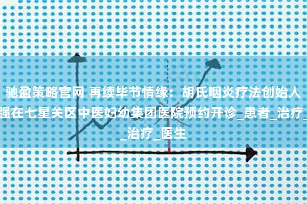 驰盈策略官网 再续毕节情缘：胡氏咽炎疗法创始人胡春强在七星关区中医妇幼集团医院预约开诊_患者_治疗_医生