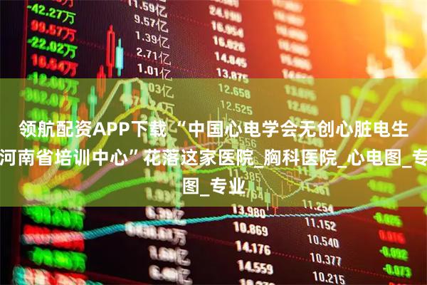 领航配资APP下载 “中国心电学会无创心脏电生理河南省培训中心”花落这家医院_胸科医院_心电图_专业